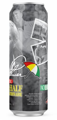 AriZona® Arnold Palmer Lemonade Half & Half Lite Iced Tea Can Perspective: right