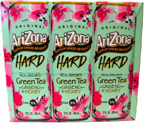 AriZona Hard Green Tea Perspective: right