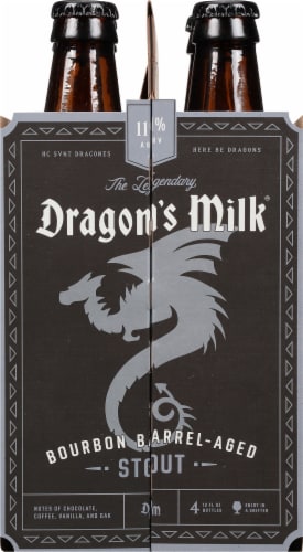 New Holland Brewing Co Dragon's Milk Bourbon Barrel-Aged Stout Perspective: right