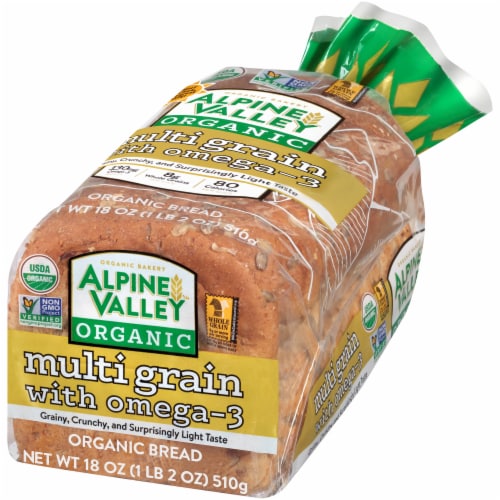 Alpine Valley™ Organic Multigrain with Omega-3 Bread Perspective: right
