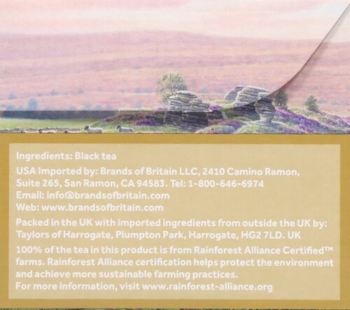 Taylors Of Harrogate Yorkshire Gold Black Tea Perspective: right
