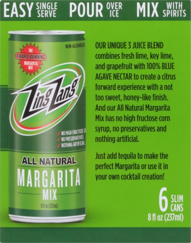 Zing Zang All Natural Margarita Mix Perspective: right