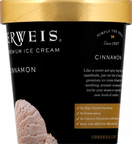 Oberweis Cinnamon Ice Cream Perspective: right