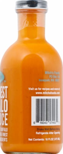 Mitch's™ Best Buffalo Sauce Perspective: right