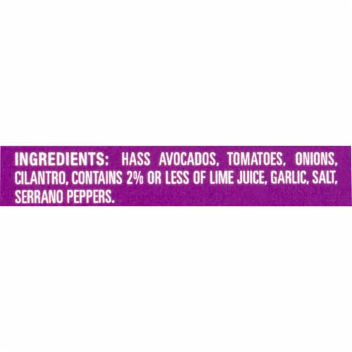 Wholly Guacamole® Chunky Medium Guacamole Perspective: right
