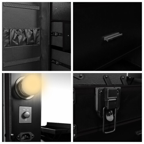 Shany light up makeup mirror station black 1 each kroger