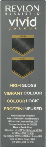 Revlon Realistic Vivid Colour Jet Black Permanent Hair Color Perspective: right