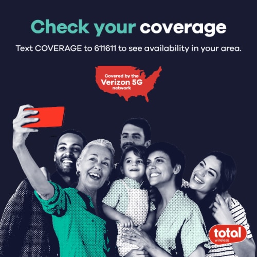 Total Wireless BLU View 5 Prepaid Smartphone Perspective: right