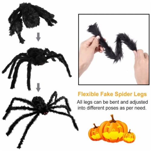 Halloween Decorations Spider Outdoor 49inch Halloween Spider Perspective: right