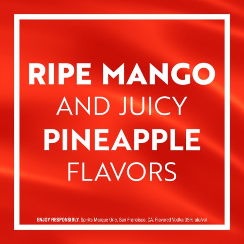 SVEDKA Mango Pineapple Flavored Vodka Perspective: right