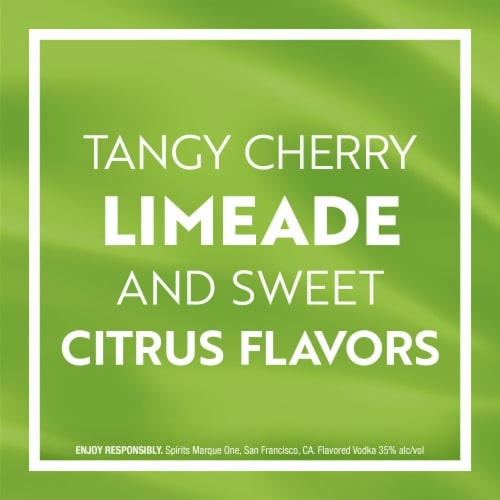 Svedka Cherry Limeade Flavored Vodka Perspective: right