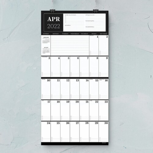 TF Publishing 2022 Big Grid The Executive Wall Calendar, 1 ct Dillons