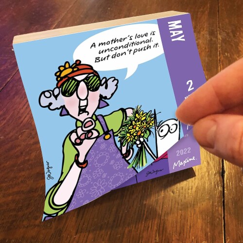 2022 Maxine Daily Desktop Calendar by TF Publishing Perspective: right