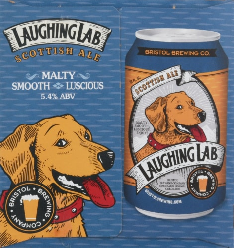 Bristol Brewing Company Laughing Lab Scottish Ale Perspective: right