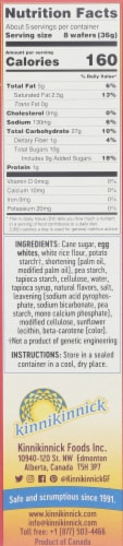 Kinnikinnick® Gluten Free Vanilla Wafers Perspective: right