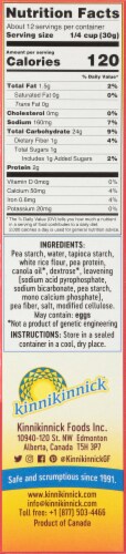 Kinnikinnick® Panko Bread Crumbs Perspective: right