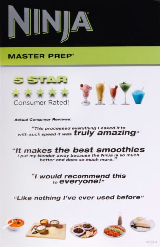 Ninja QB1004 Master Prep Professional System Perspective: right