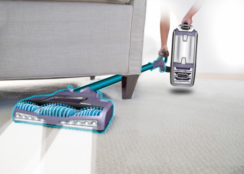 Shark® Rotator Powered Lift-Away Deluxe Vacuum - Purple Perspective: right