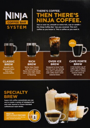 Ninja® Coffee Bar® System - Black/Silver, 10 c - King Soopers