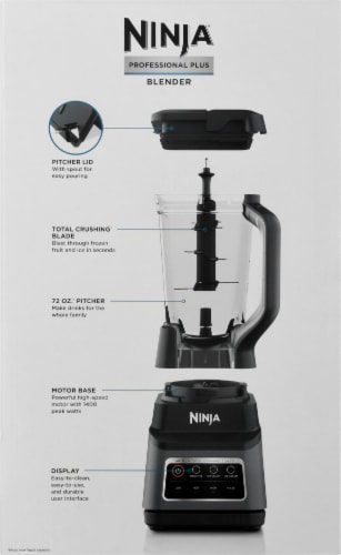 Ninja® Professional Plus Blender with Auto-IQ Perspective: right