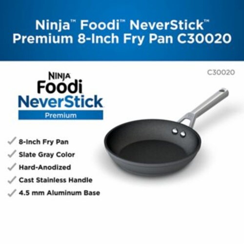 NINJA Foodi Never Stick 12 in. Premium Hard-Anodized Aluminum