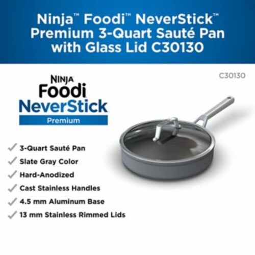 Ninja Foodi NeverStick Possible Pan - Gray, 4 qt - Kroger