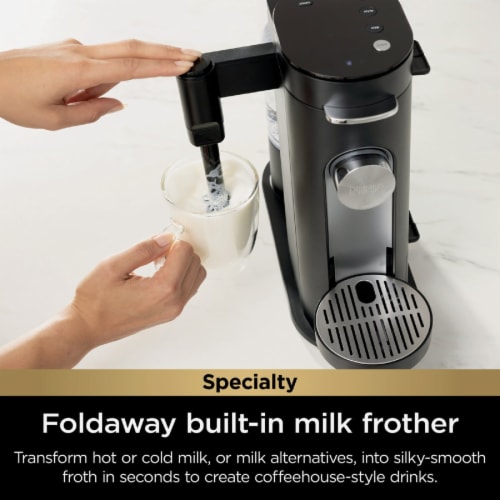 Ninja Single-Serve Pods & Grounds Coffee Maker Perspective: right