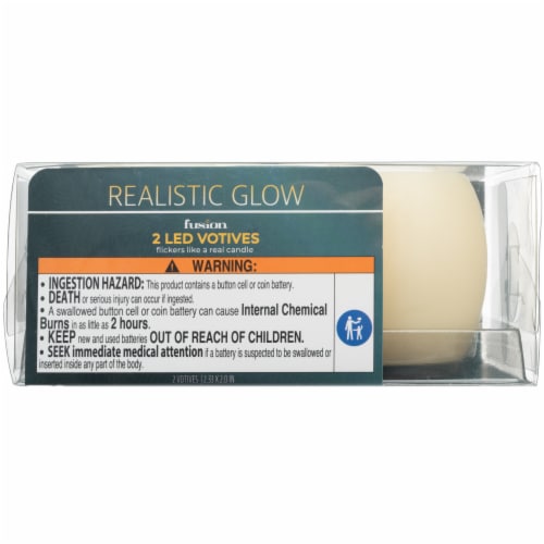 Northern International Mini Hurricane Votive Candle - Cream Perspective: right