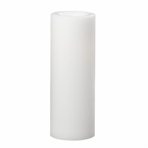 Sterno Home Outdoor Wax Pillar Candle - White Perspective: right