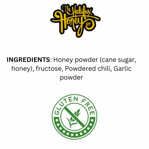 Stingin' Hot Seasoning, Dehydrated Honey, Chilies & Garlic, Versatile Rub, Marinade - 4oz Perspective: right