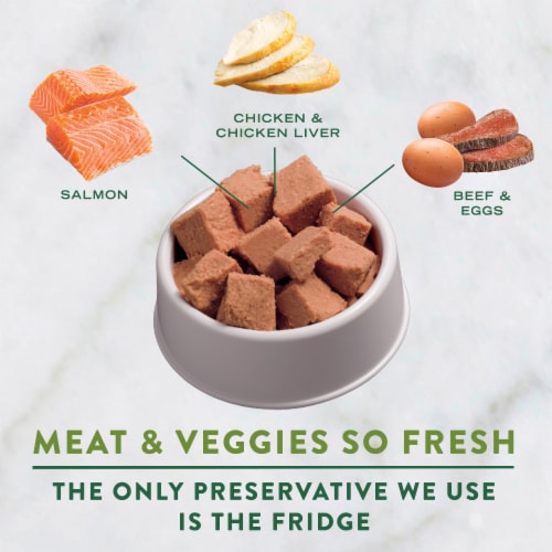 Freshpet Select with Salmon Grain Free Gourmet Pate with Salmon Cat Food Perspective: right