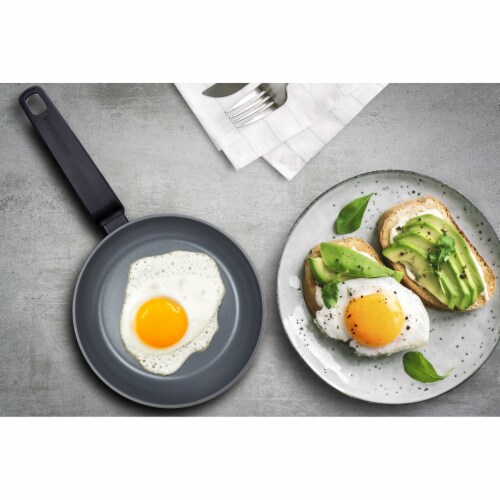 Fry Pan And Skillet, Ceramic Non-Stick Aluminium Cookware With Bakelite Handle, 8  (20Cm) Perspective: right