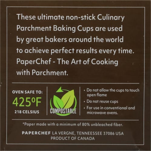 Paper Chef Large Culinary Parchment Baking Cups 60 ct Kroger