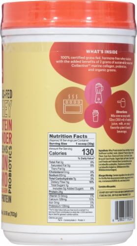Natreve Whey Protein Powder Perspective: right