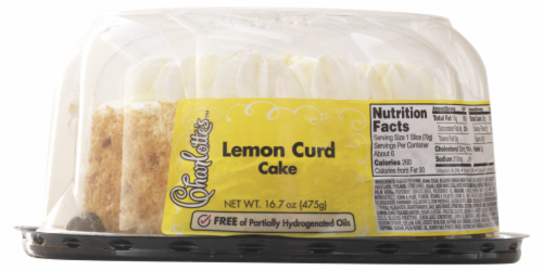 Charlotte's Lemon Curd 6-Inch Cake Perspective: right