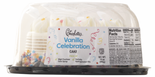 Charlotte's Vanilla Celebration Cake Perspective: right