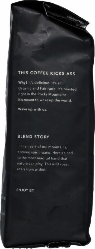 Kicking Horse Coffee Grizzly Claw Whole Bean Coffee Perspective: right