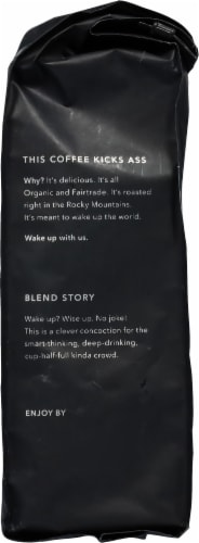 Kicking Horse® Coffee Organic Medium Roast Whole Bean Smart Ass Perspective: right