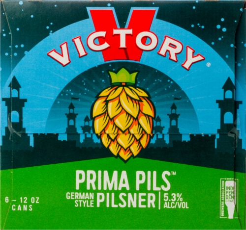 Victory Brewing Company Prima Pils German Style Pilsner Perspective: right