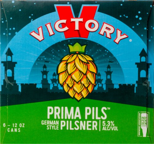 Victory Brewing Company Prima Pils German Style Pilsner Perspective: right