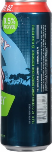 Victory Sour Monkey Sour Tripel Beer Perspective: right