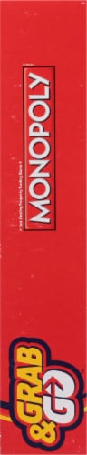 Hasbro Gaming® Grab & Go™ Monopoly Board Game Perspective: right