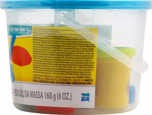 Play-Doh Mini Bucket Numbers Perspective: right