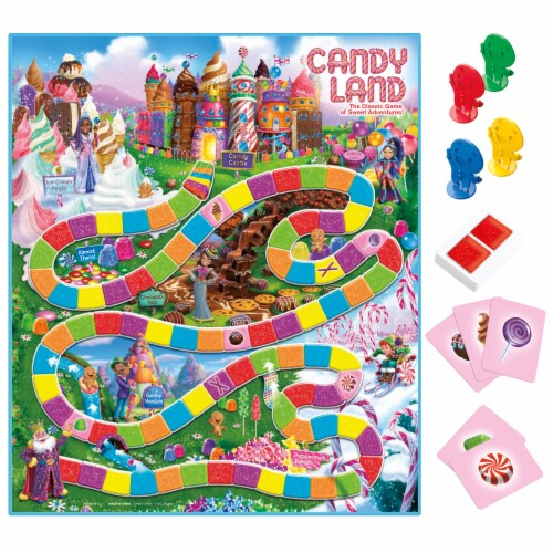 Hasbro Candy Land Board Game Perspective: right