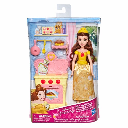 Hasbro Disney Princess Belle's Royal Kitchen Doll and Playset Perspective: right