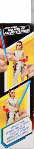 Hasbro Star Wars Galaxy of Adventures Rey Action Figure Perspective: right