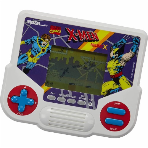 Hasbro E9729 Tiger Electronics Marvel X-Men Project X Electronic LCD Video Game Perspective: right