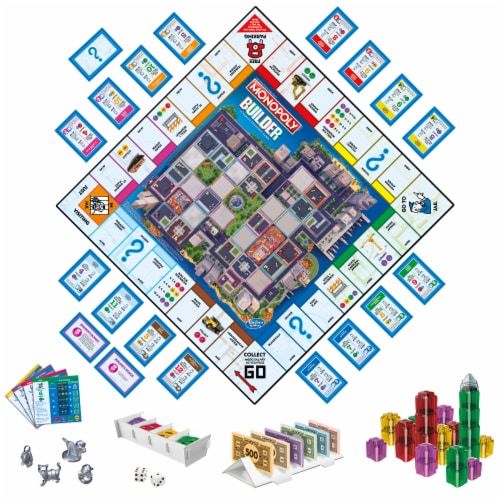Hasbro Gaming Monopoly Builder Game Perspective: right