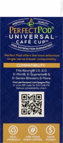 Perfect Pod® Universal Cafe Cup™ for Keurig® Brewers Perspective: right