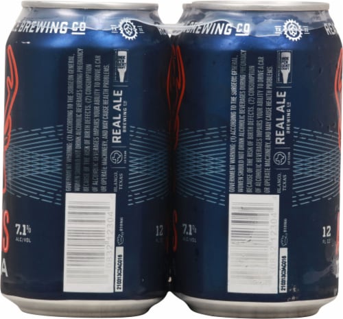 Real Ale Axis IPA Craft Beer 6 cans / 12 fl oz Perspective: right